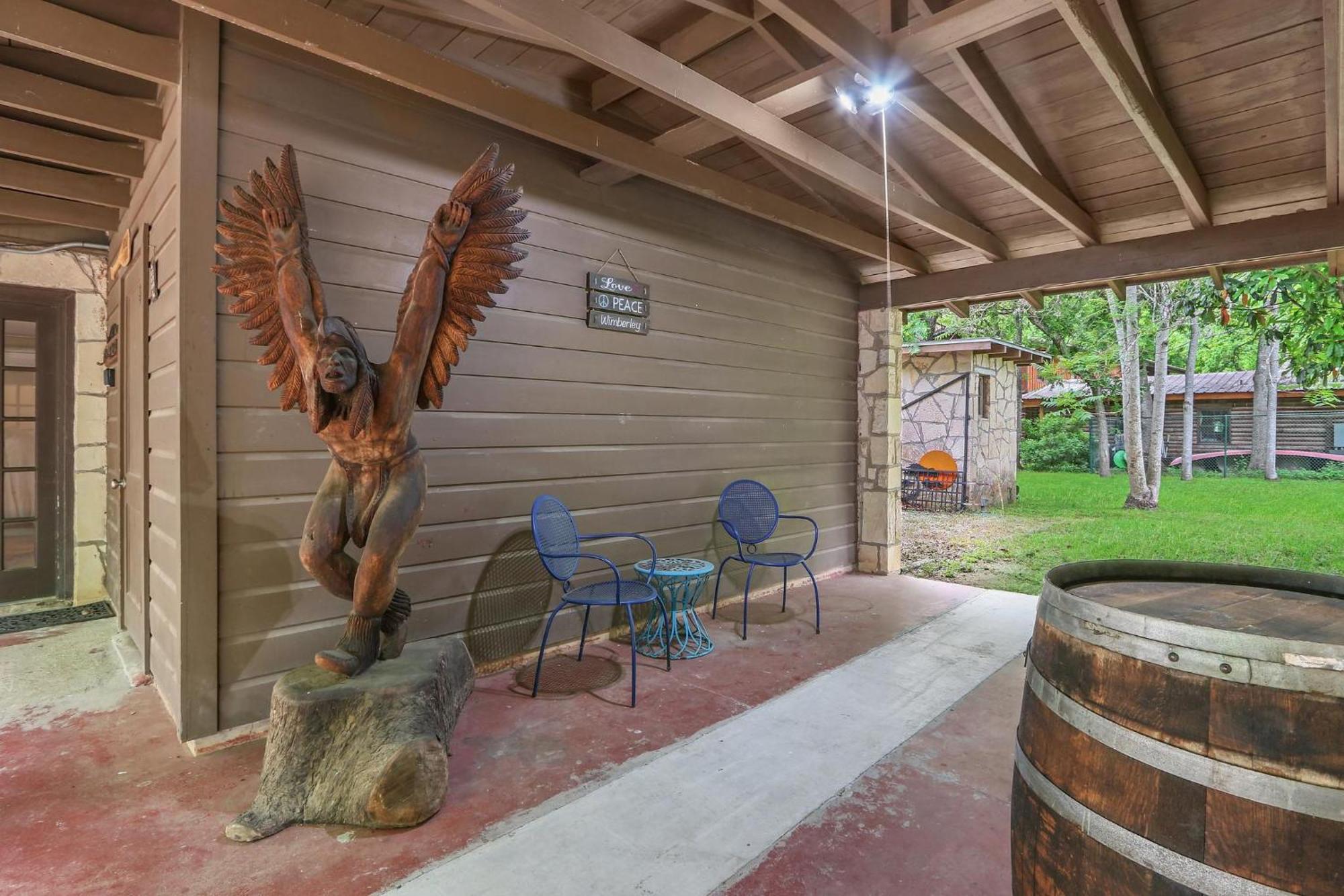 Rock House On Cypress Creek Villa Wimberley Exterior foto