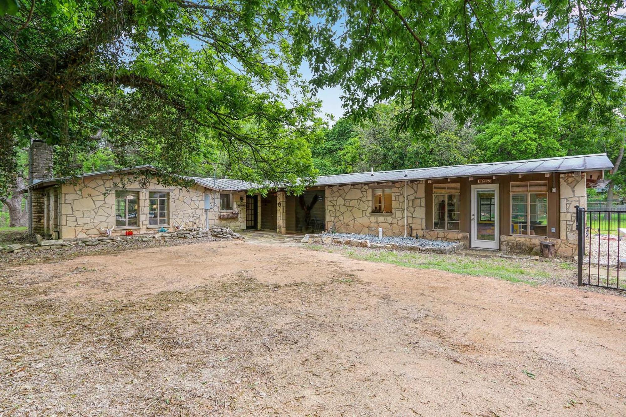 Rock House On Cypress Creek Villa Wimberley Exterior foto